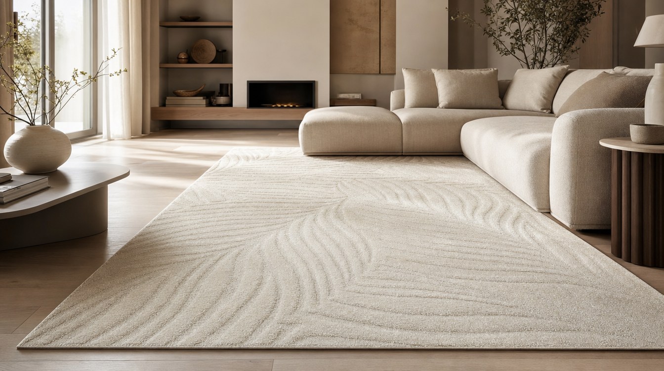 Hestia rug in a modern interior