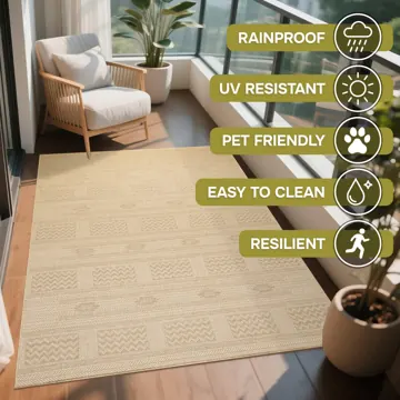 Olymp on a balcony — rainproof, UV-resistant