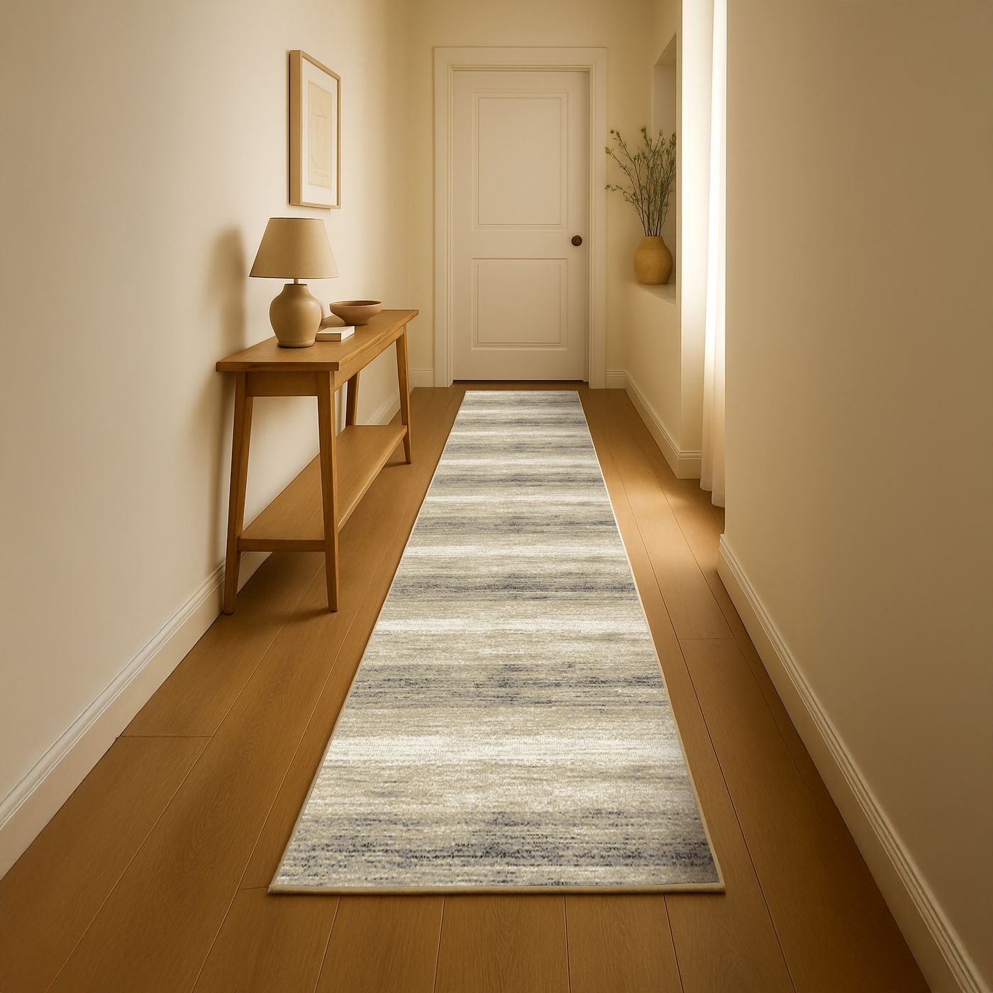 Phoenix runner in a hallway