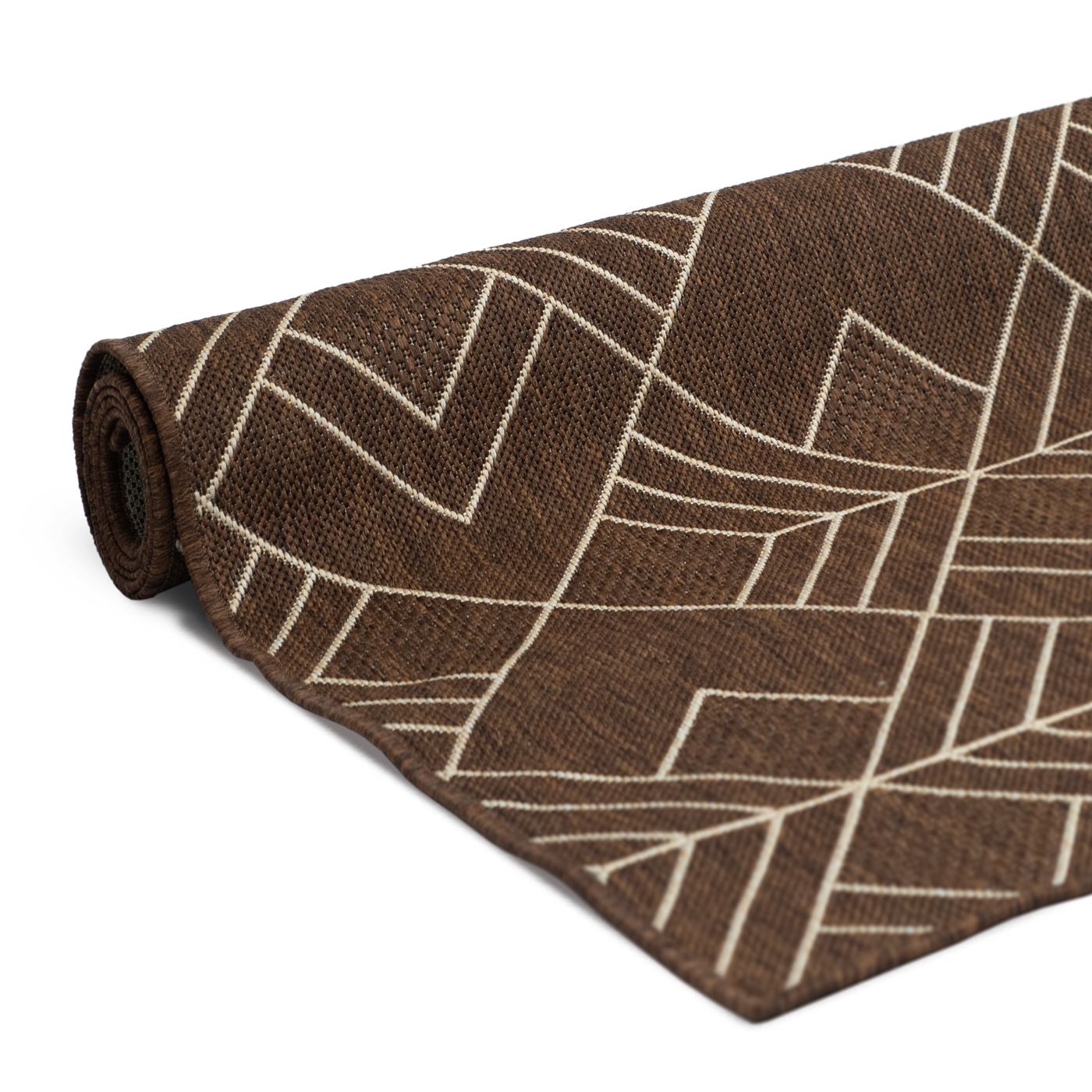 Plutus rolled, geometric pattern