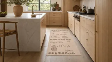 Plutus coffee runner in a kitchen