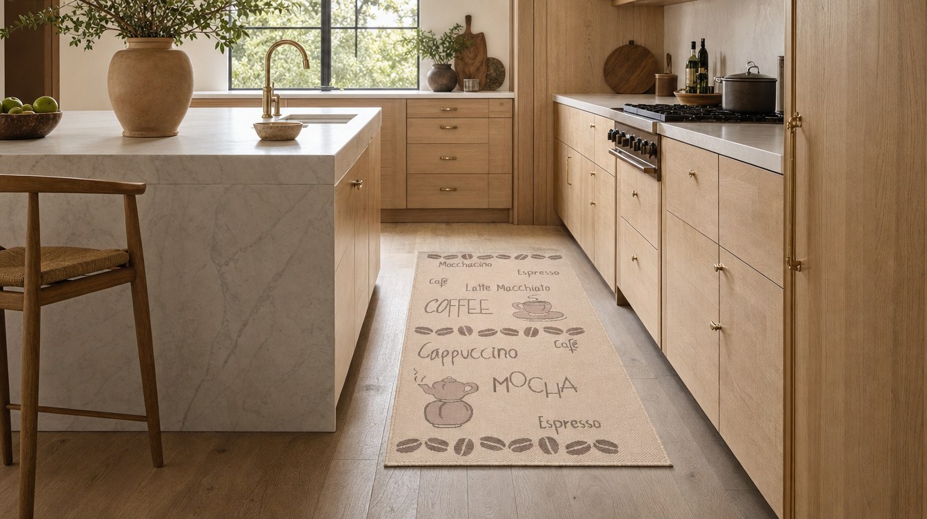 Plutus coffee runner in a kitchen