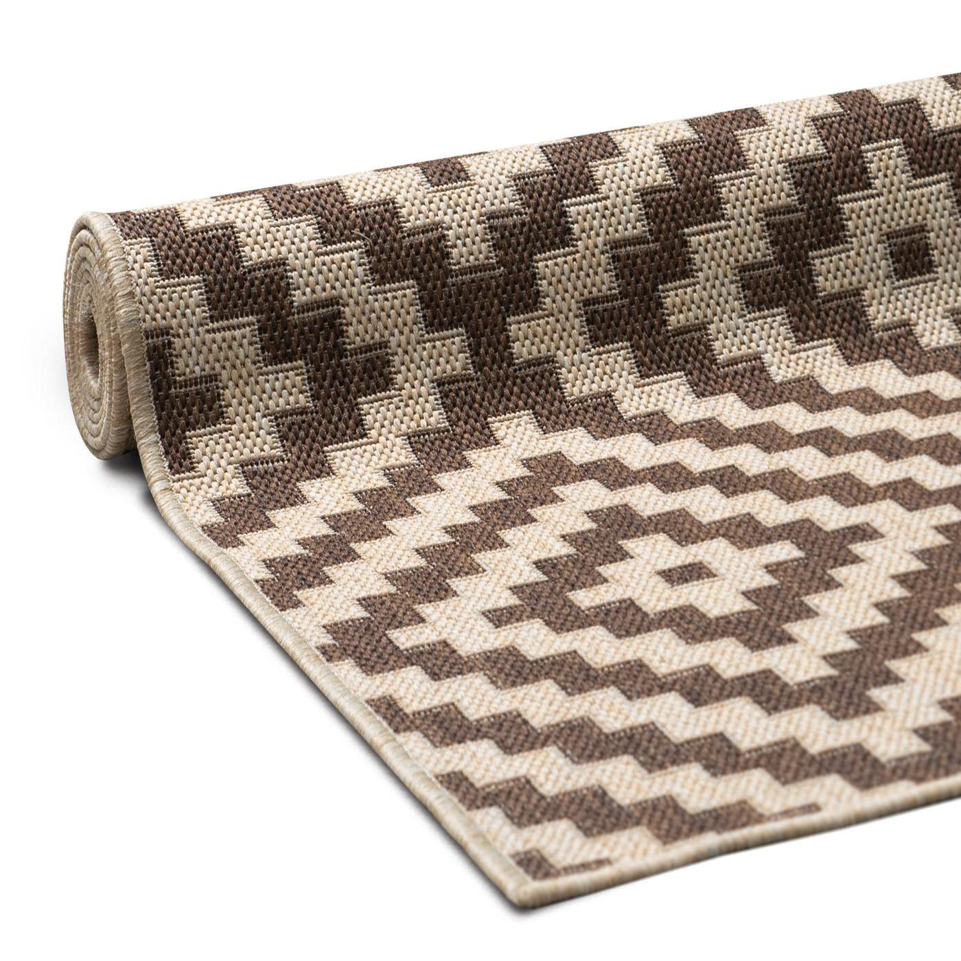 Plutus Beige-Mix Brown, weave detail